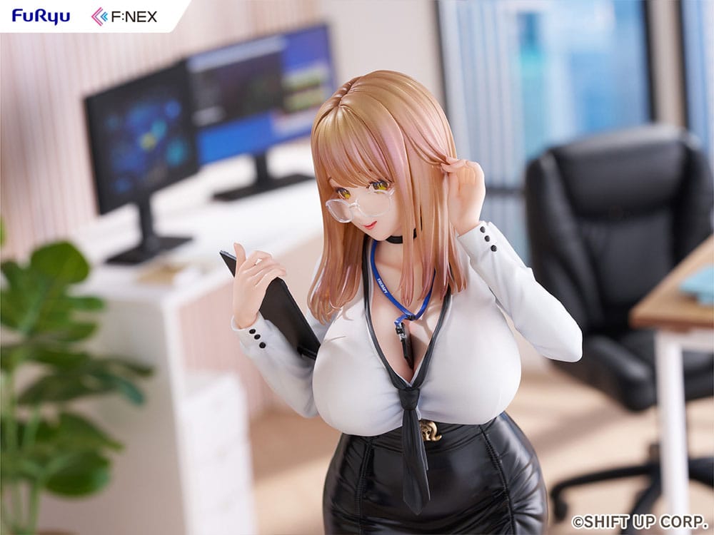 Goddess of Victory: Nikke F:Nex PVC Statue 1/7 Emma Office Therapy 25 cm 4582655078888