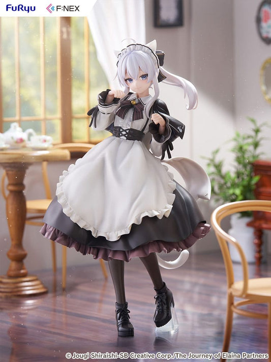 Wandering Witch: The Journey of Elaina F:NEX PVC Statue 1/7 Elaina Maid costume with cat ears Ver. 24 cm   4582655078956