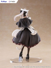 Wandering Witch: The Journey of Elaina F:NEX PVC Statue 1/7 Elaina Maid costume with cat ears Ver. 24 cm   4582655078956