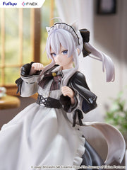 Wandering Witch: The Journey of Elaina F:NEX PVC Statue 1/7 Elaina Maid costume with cat ears Ver. 24 cm   4582655078956