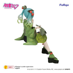 Hatsune Miku Noodle Stopper PVC Figure Flower Fairy Winter Cherry Green Color Ver. 15 cm 4573646295704
