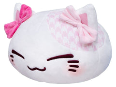 Nemuneko Plush Figure Cat Ribbon Big Pink Ver. 30 cm 4573646295773