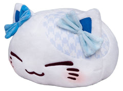 Nemuneko Plush Figure Cat Ribbon Big Blue Ver. 30 cm 4573646295780