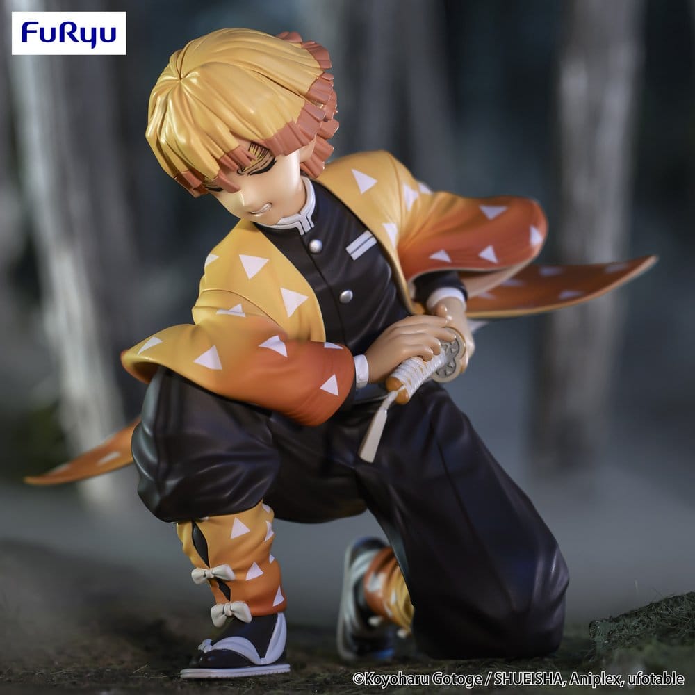 Demon Slayer: Kimetsu no Yaiba Noodle Stopper PVC Figure Agatsuma Zenitsu 10 cm 4573646296862