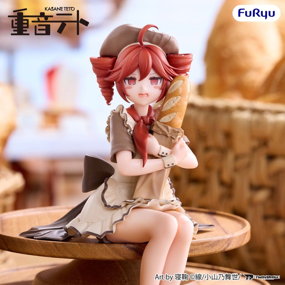 UTAU Noodle Stopper PVC Figure Kasane Teto Baguette Ver. 14 cm 4573646297685