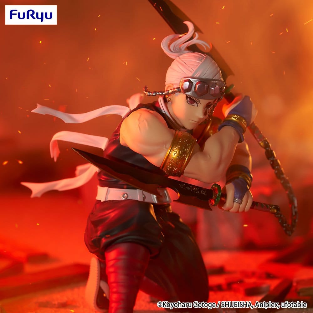 Demon Slayer: Kimetsu no Yaiba Noodle Stopper PVC Figure Uzui Tengen 15 cm 4573646297722