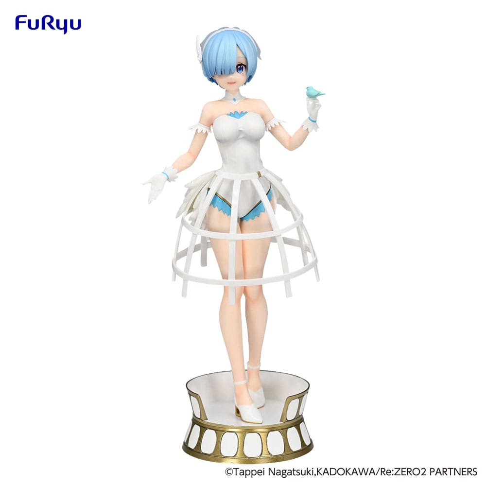 Re: Zero Exceed Creative PVC Statue Rem Cage Dress 22 cm 4582782365615