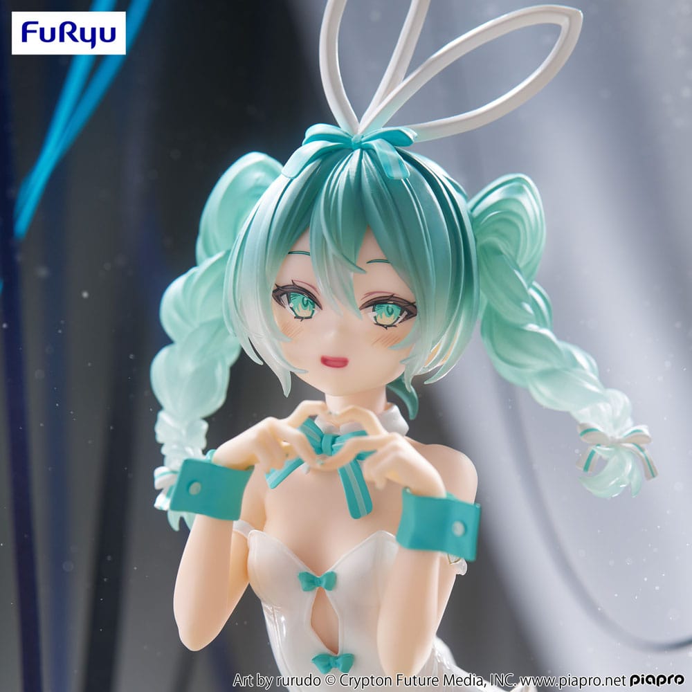 Hatsune Miku BiCute Bunnies PVC Statue Miku Rurudo White Color Ver. 27 cm 4582782366155