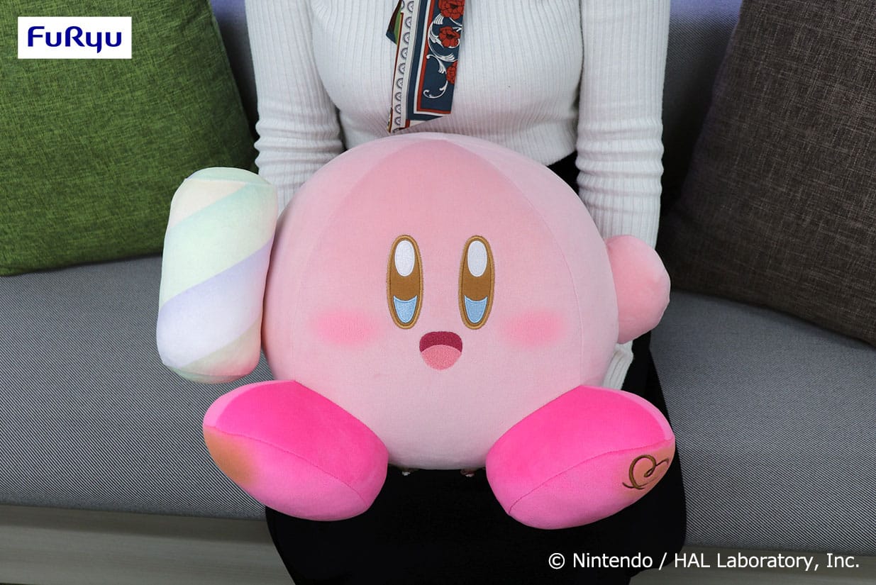 Kirby Plush Figure Kirby with Marshmallow 34 cm 4582782367329