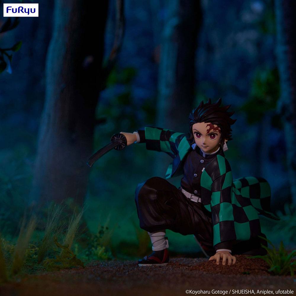 Demon Slayer: Kimetsu no Yaiba Noodle Stopper PVC Statue Kamado Tanjiro 13 cm 4580736402522