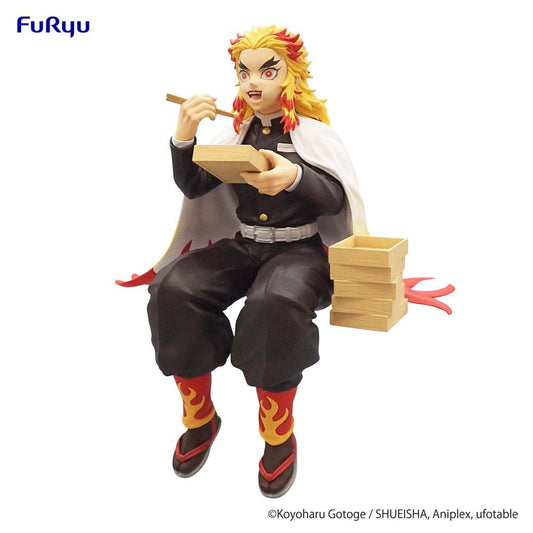 Demon Slayer: Kimetsu no Yaiba Noodle Stopper PVC Statue Rengoku Kyojuro 14 cm 4580736402874