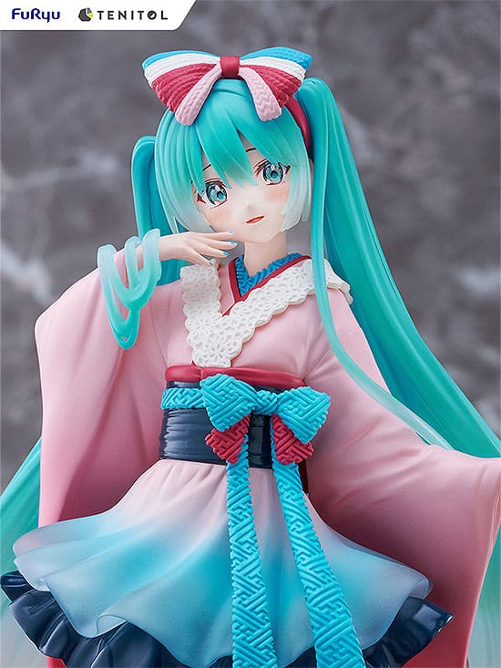 Hatsune Miku Statue Neo Tokyo Series Kimono 22 cm 4580736406711