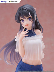 Rascal Does Not Dream of Bunny Girl Senpai Tenitol PVC Statue Mai Sakurajima 31 cm 4580736407091