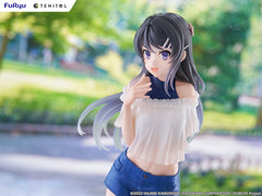 Rascal Does Not Dream of Bunny Girl Senpai Tenitol PVC Statue Mai Sakurajima 31 cm 4580736407091