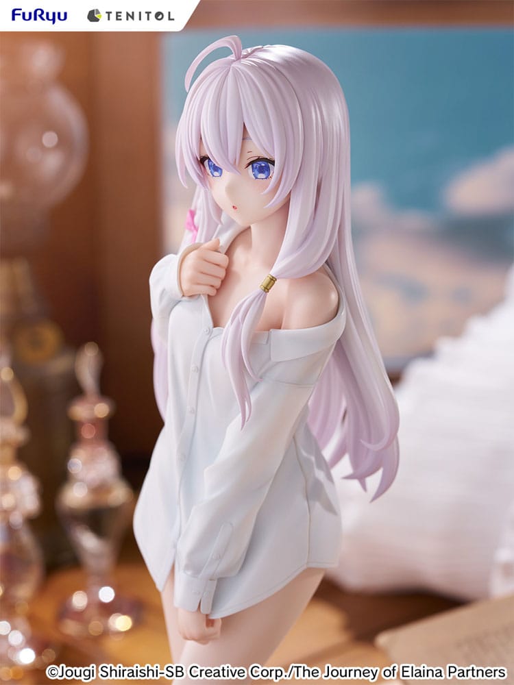 Wandering Witch: The Journey of Elaina Tenitol Tall PVC Statue Elania Shirt Ver. 30 cm 4580736407374