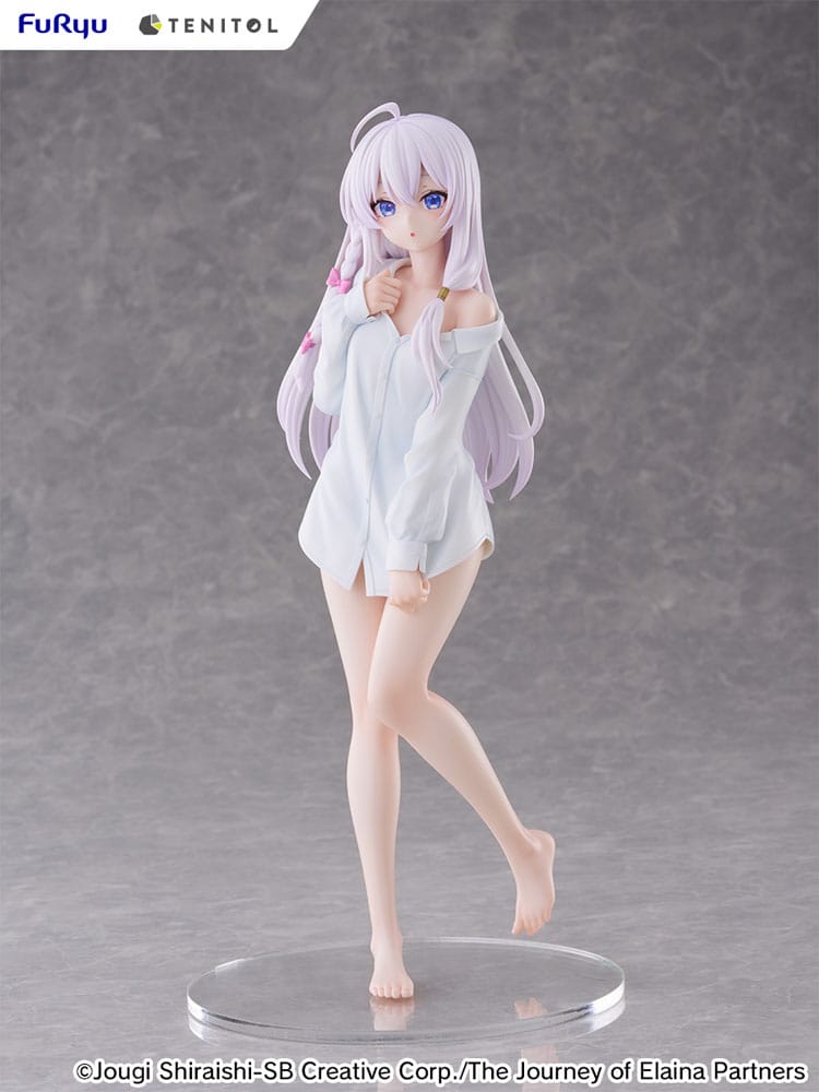 Wandering Witch: The Journey of Elaina Tenitol Tall PVC Statue Elania Shirt Ver. 30 cm 4580736407374