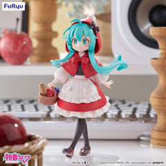 Hatsune Miku Desktop Fairy PVC Statue Hatsune Miku Little red riding hood Ver. 16 cm    4580736407442