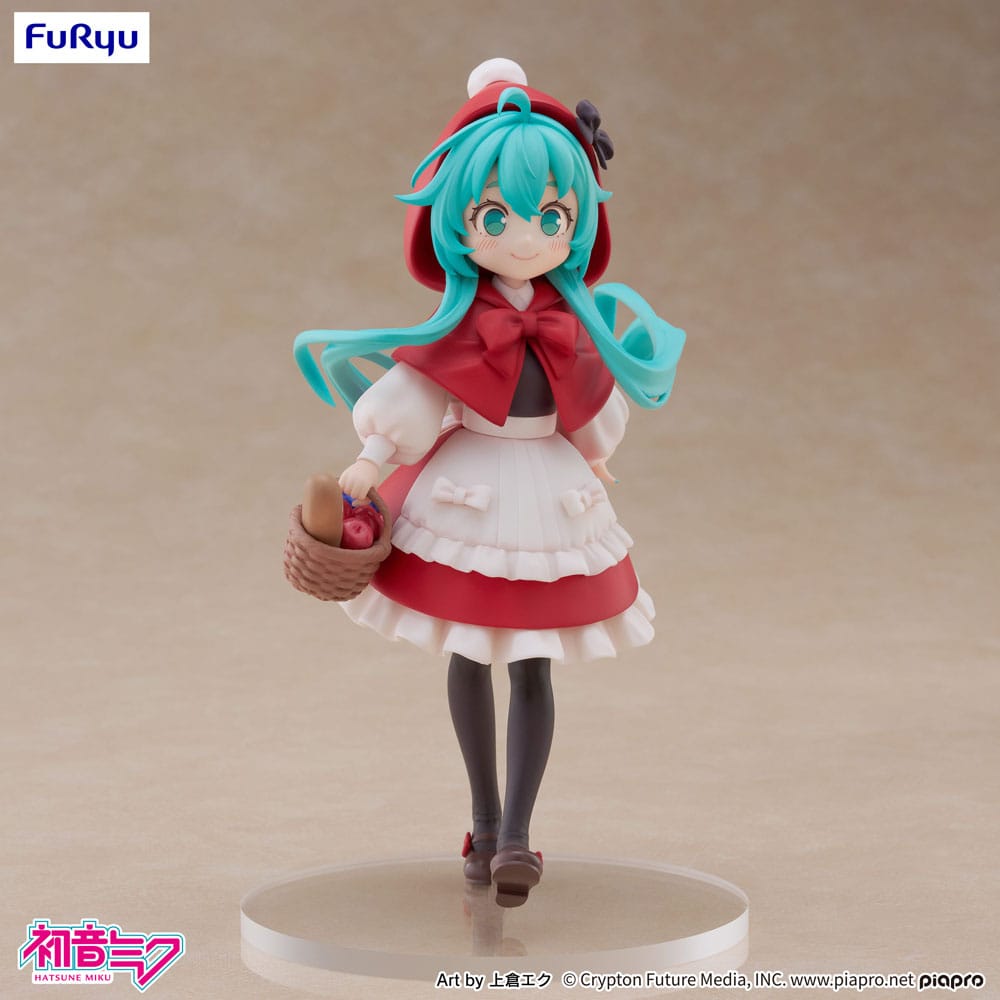 Hatsune Miku Desktop Fairy PVC Statue Hatsune Miku Little red riding hood Ver. 16 cm    4580736407442