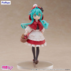 Hatsune Miku Desktop Fairy PVC Statue Hatsune Miku Little red riding hood Ver. 16 cm    4580736407442