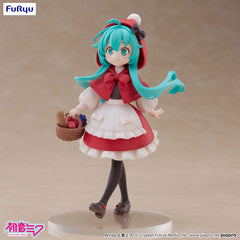 Hatsune Miku Desktop Fairy PVC Statue Hatsune Miku Little red riding hood Ver. 16 cm    4580736407442