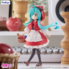 Hatsune Miku Desktop Fairy PVC Statue Hatsune Miku Little red riding hood Ver. 16 cm    4580736407442