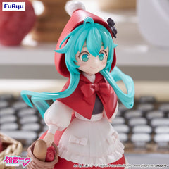 Hatsune Miku Desktop Fairy PVC Statue Hatsune Miku Little red riding hood Ver. 16 cm    4580736407442