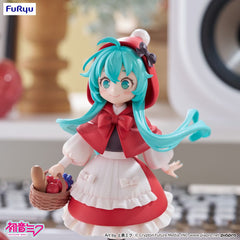 Hatsune Miku Desktop Fairy PVC Statue Hatsune Miku Little red riding hood Ver. 16 cm    4580736407442