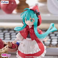 Hatsune Miku Desktop Fairy PVC Statue Hatsune Miku Little red riding hood Ver. 16 cm    4580736407442