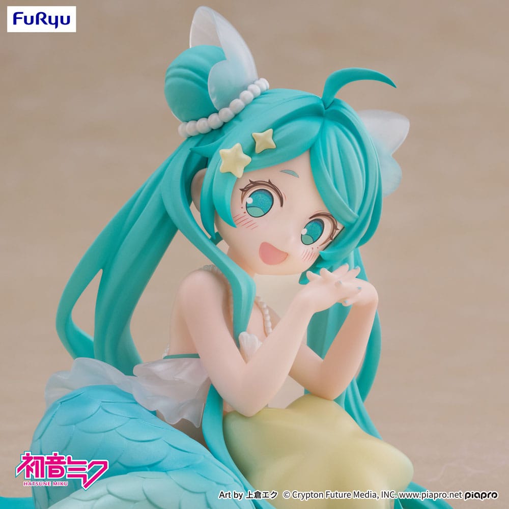Hatsune Miku Desktop Fairy PVC Statue Hatsune Miku Mermaid princess Ver. 9 cm    4580736407459