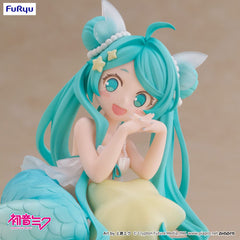 Hatsune Miku Desktop Fairy PVC Statue Hatsune Miku Mermaid princess Ver. 9 cm    4580736407459