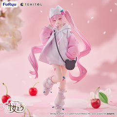 Hatsune Miku Tenitol PVC Statue Sakura Miku Cool style [petit] 19 cm  4580736407473
