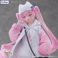 Hatsune Miku Tenitol PVC Statue Sakura Miku Cool style [petit] 19 cm  4580736407473