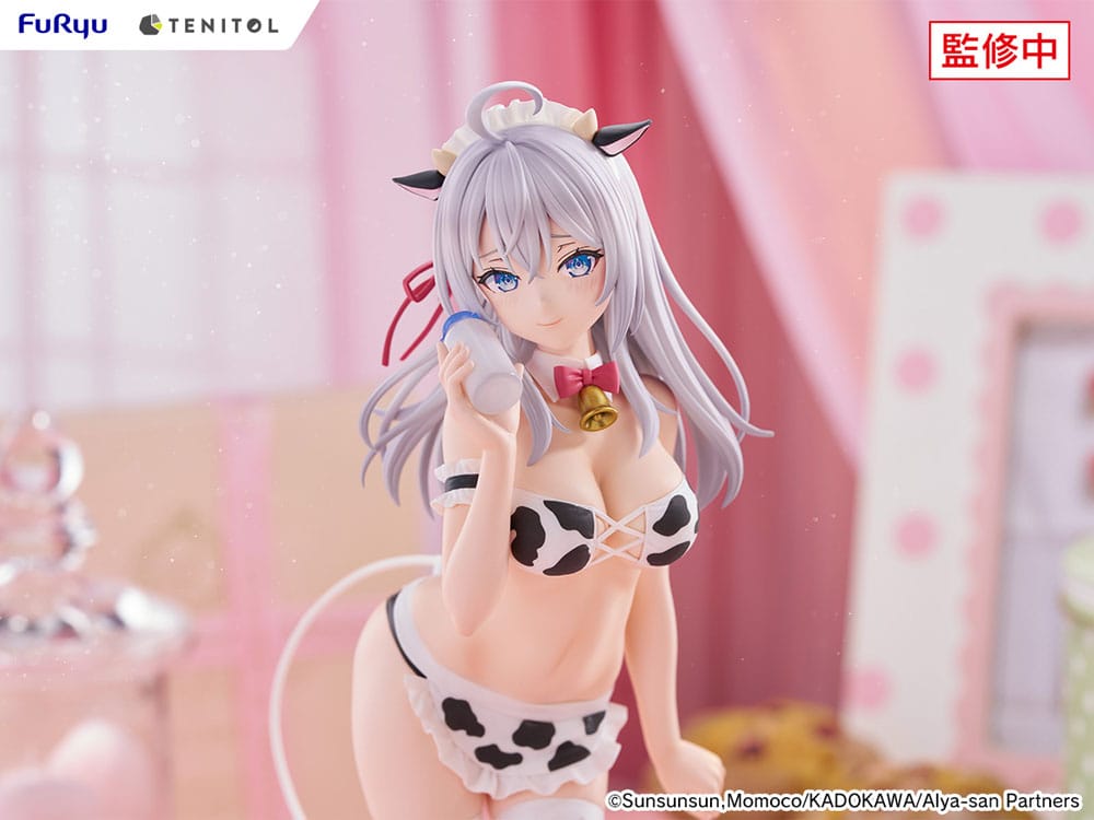 Alya Sometimes Hides Her Feelings in Russian Tenitol Tall PVC Statue Alya Cow Costume Ver. 29 cm            4580736407480