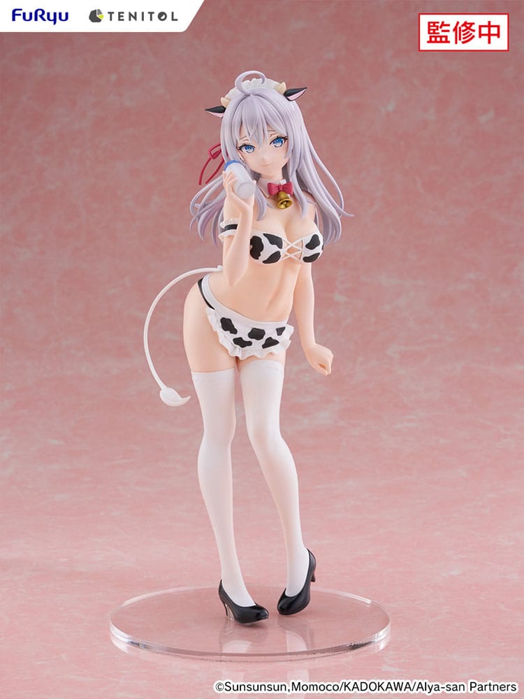 Alya Sometimes Hides Her Feelings in Russian Tenitol Tall PVC Statue Alya Cow Costume Ver. 29 cm            4580736407480