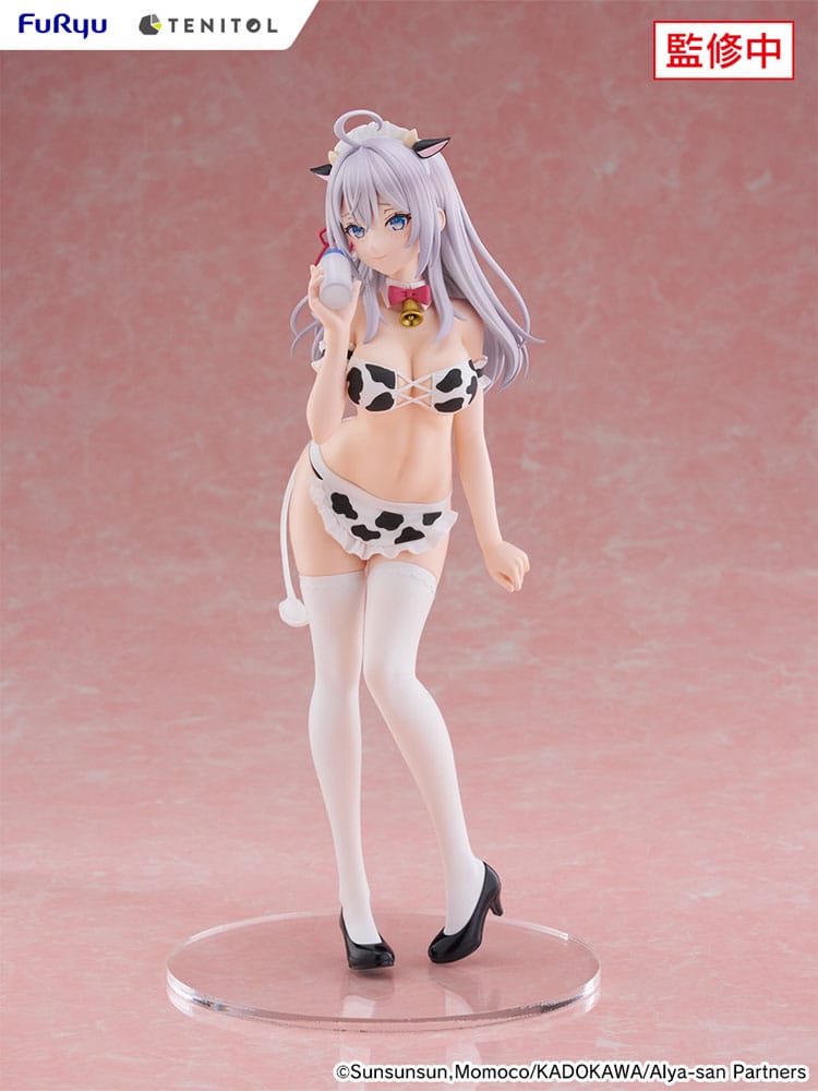 Alya Sometimes Hides Her Feelings in Russian Tenitol Tall PVC Statue Alya Cow Costume Ver. 29 cm            4580736407480