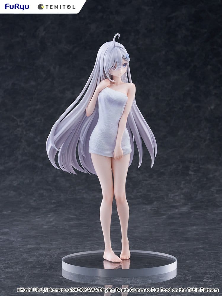 Playing Death Games to Put Food on the Table Light Novel PVC Statue Yuki Golden Bath Ver. 30 cm 4580736407558
