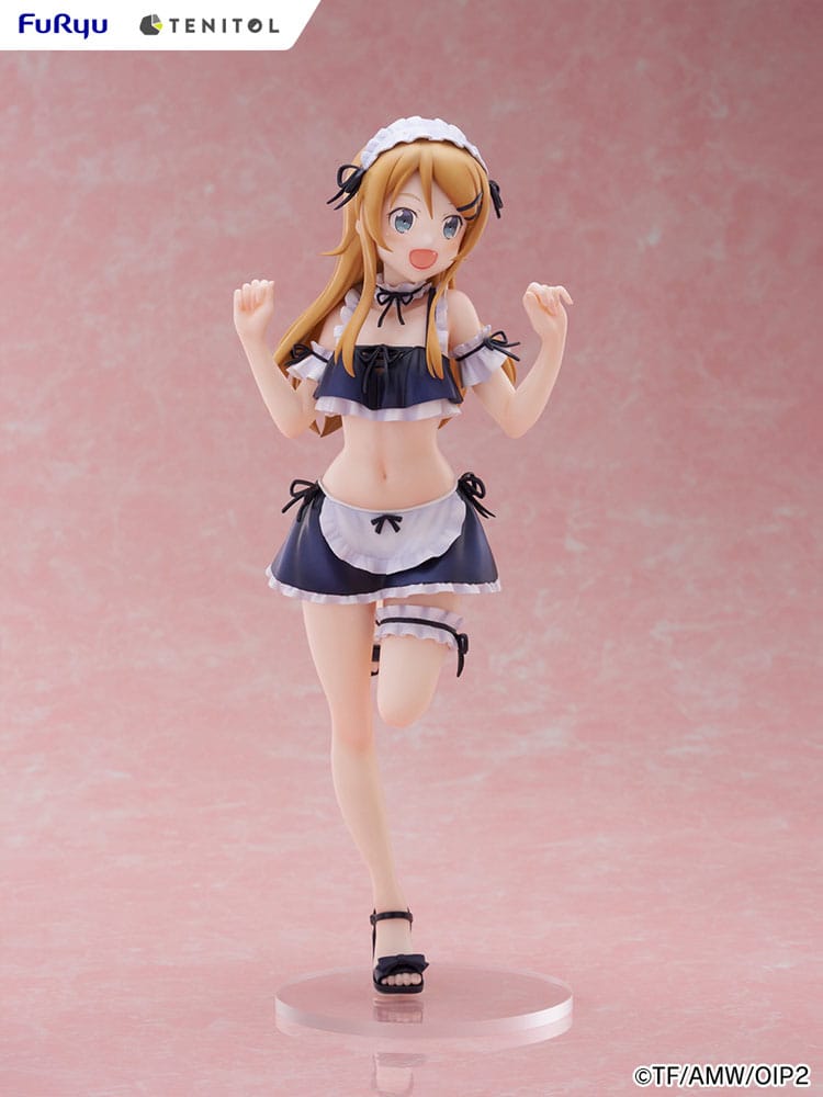 Ore no Imouto ga Konna ni Kawaii Wake ga Nai. Tenitol Tall PVC Statue Kousaka Kirino swimsuits maid Ver. 30 cm  4580736407565