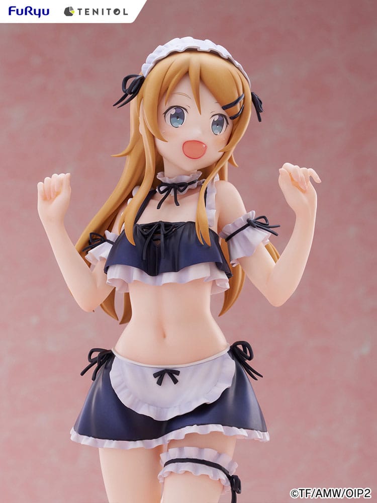 Ore no Imouto ga Konna ni Kawaii Wake ga Nai. Tenitol Tall PVC Statue Kousaka Kirino swimsuits maid Ver. 30 cm  4580736407565