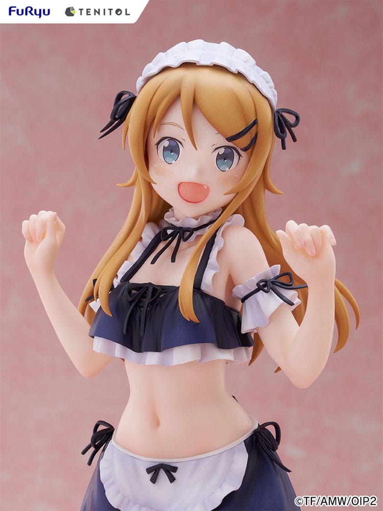 Ore no Imouto ga Konna ni Kawaii Wake ga Nai. Tenitol Tall PVC Statue Kousaka Kirino swimsuits maid Ver. 30 cm  4580736407565
