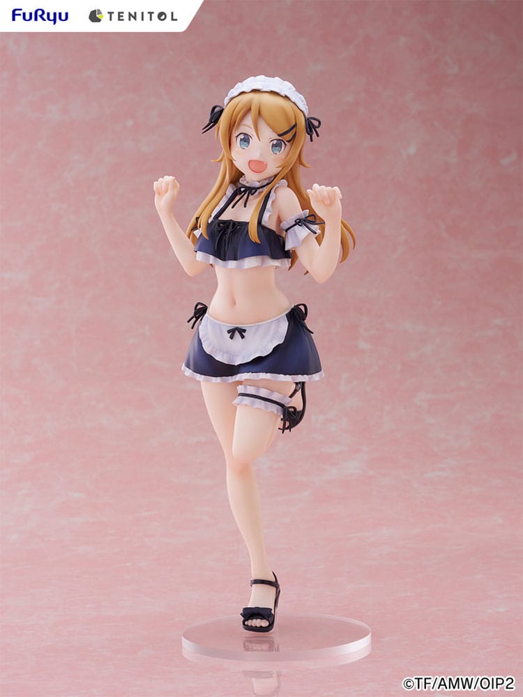 Ore no Imouto ga Konna ni Kawaii Wake ga Nai. Tenitol Tall PVC Statue Kousaka Kirino swimsuits maid Ver. 30 cm  4580736407565