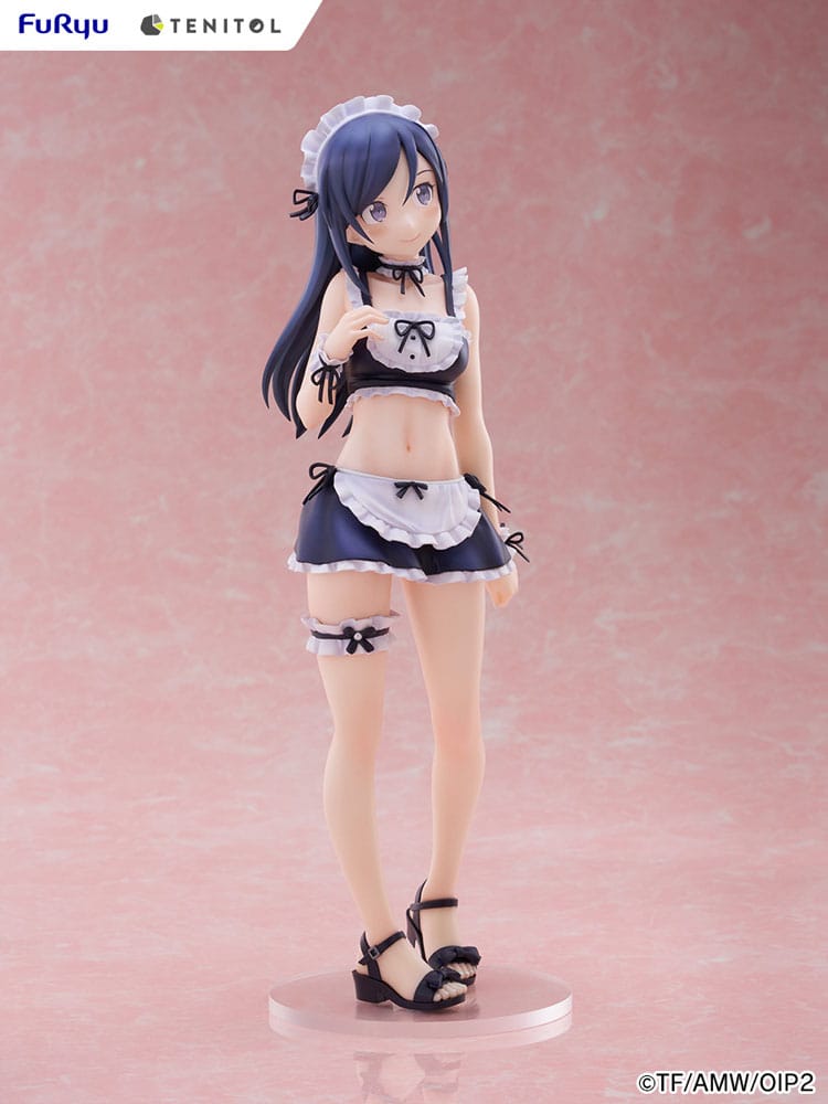 Ore no Imouto ga Konna ni Kawaii Wake ga Nai. Tenitol Tall PVC Statue Aragaki Ayase swimsuits maid Ver. 30 cm  4580736407589