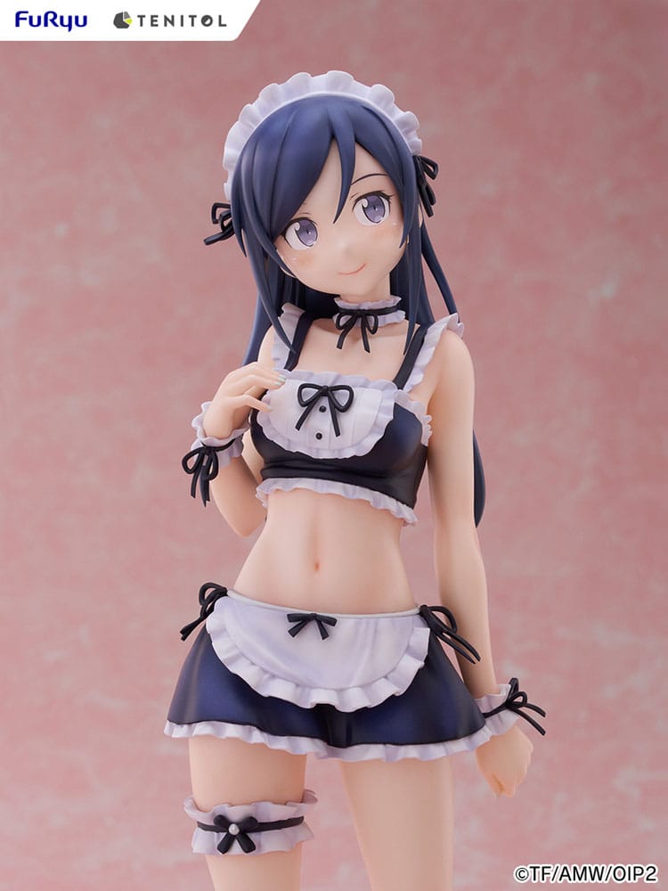 Ore no Imouto ga Konna ni Kawaii Wake ga Nai. Tenitol Tall PVC Statue Aragaki Ayase swimsuits maid Ver. 30 cm  4580736407589