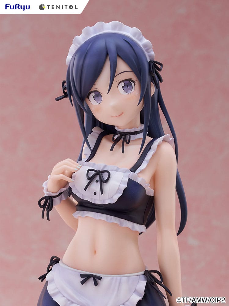 Ore no Imouto ga Konna ni Kawaii Wake ga Nai. Tenitol Tall PVC Statue Aragaki Ayase swimsuits maid Ver. 30 cm  4580736407589