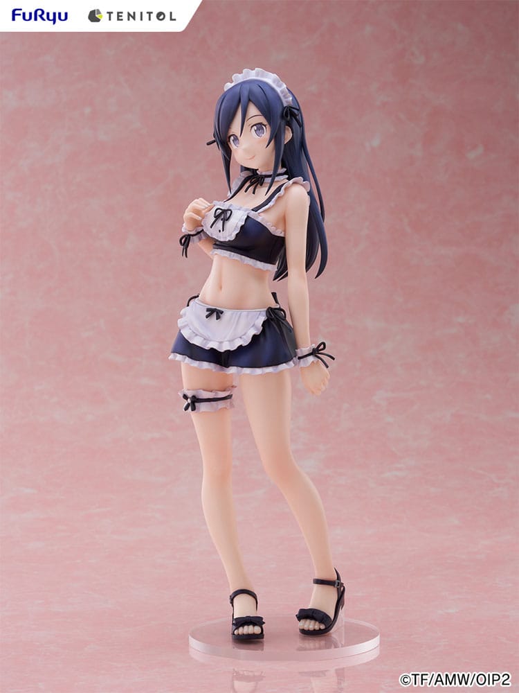 Ore no Imouto ga Konna ni Kawaii Wake ga Nai. Tenitol Tall PVC Statue Aragaki Ayase swimsuits maid Ver. 30 cm  4580736407589