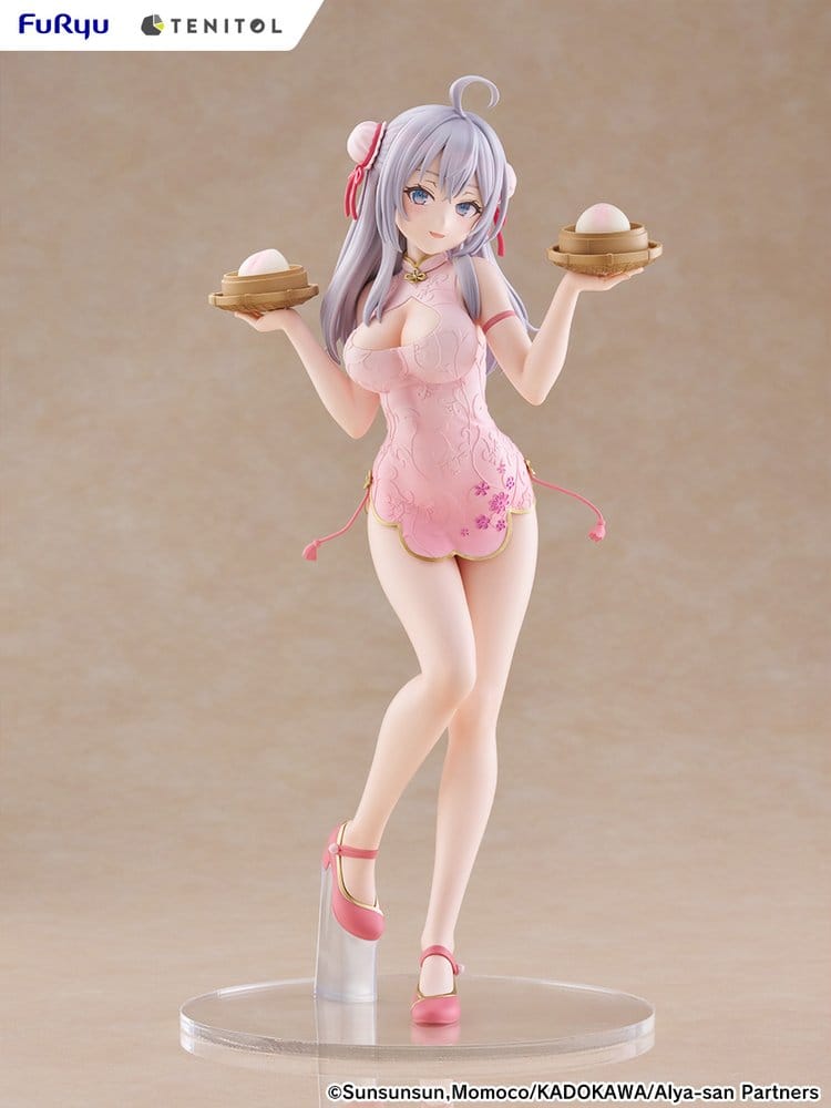 Alya Sometimes Hides Her Feelings in Russian Tenitol Tall PVC Figure Alya Cheongsam Ver. 29 cm 4580736407749