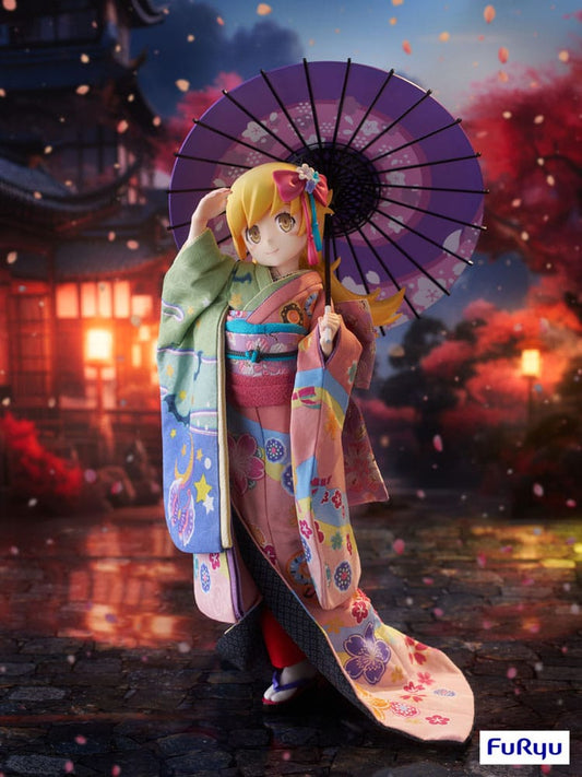 Monogatari PVC Statue 1/4 Shinobu Oshino Japanese Doll 42 cm 4580736409569