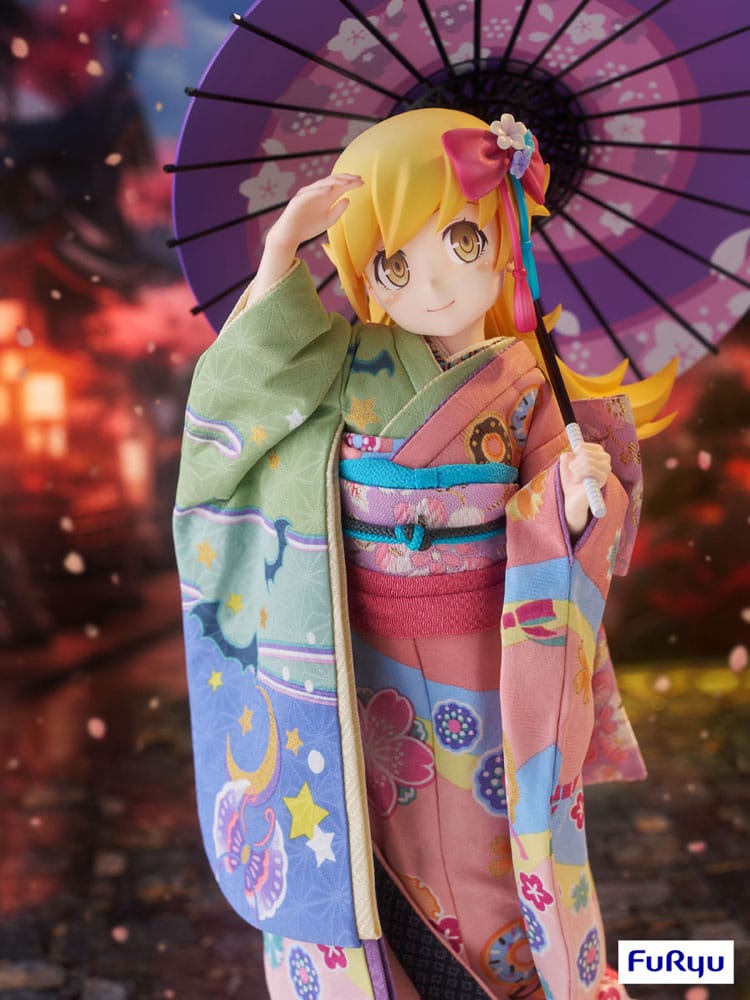 Monogatari PVC Statue 1/4 Shinobu Oshino Japanese Doll 42 cm 4580736409569