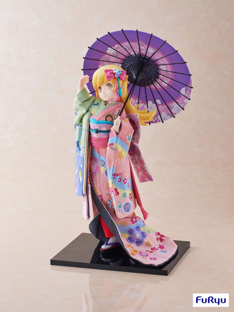 Monogatari PVC Statue 1/4 Shinobu Oshino Japanese Doll 42 cm 4580736409569