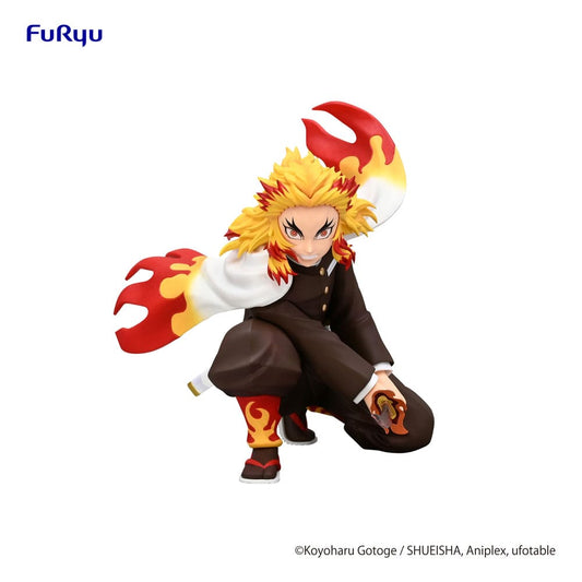 Demon Slayer: Kimetsu no Yaiba Noodle Stopper PVC Statue Rengoku Kyojuro Battle Ver. 10 cm 4571623501756