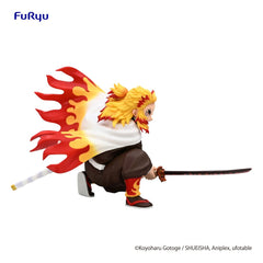 Demon Slayer: Kimetsu no Yaiba Noodle Stopper PVC Statue Rengoku Kyojuro Battle Ver. 10 cm 4571623501756